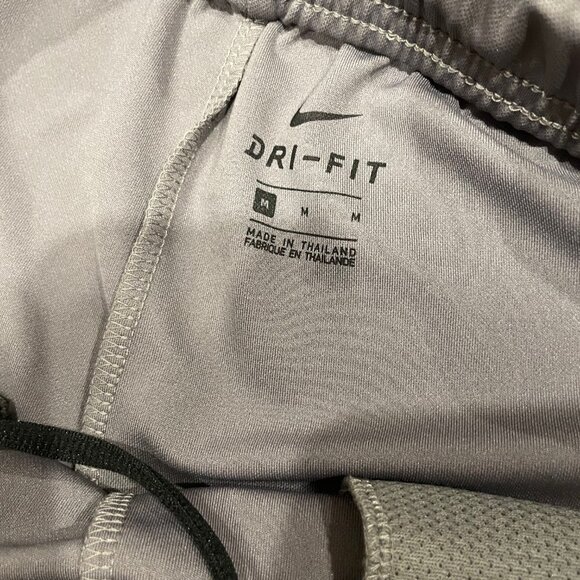 Grey Nike Drawstring Sweat Pants Medium - Picture 2 of 3